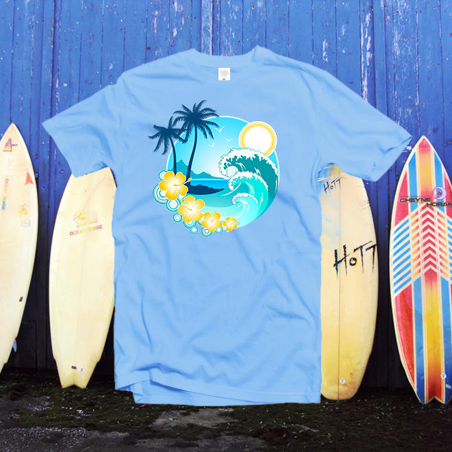 Beach Club T shirt/