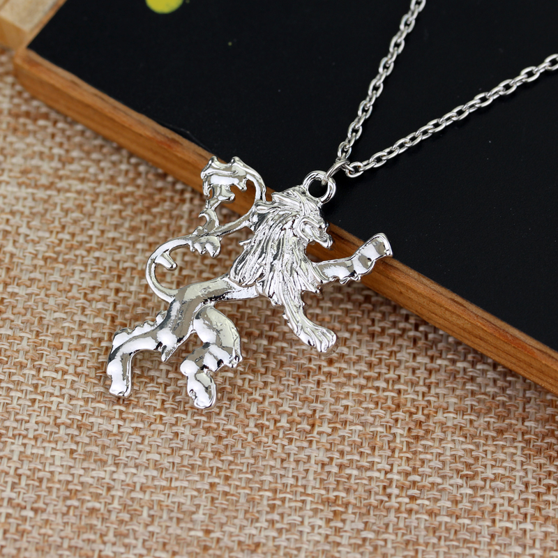 Game of Thrones Lannisters Pendant Silver necklace