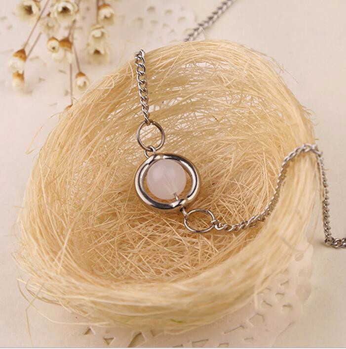 Twilight Bella moonlight stone necklace/