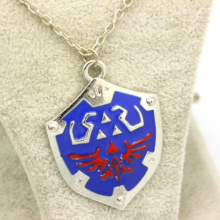 The Legend of Zelda Shield Matel Necklace/