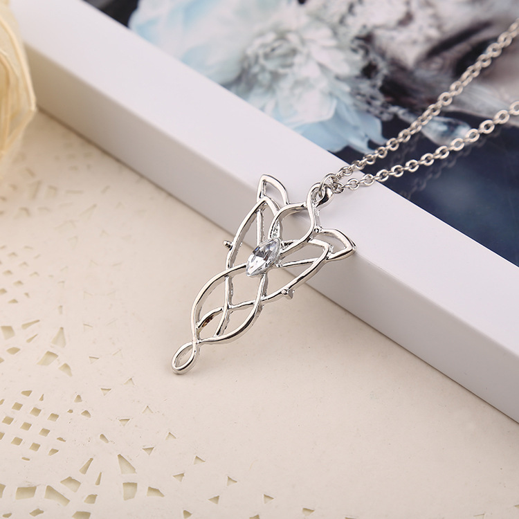 The Lord of the Rings Arwen Evenstar silver necklace/