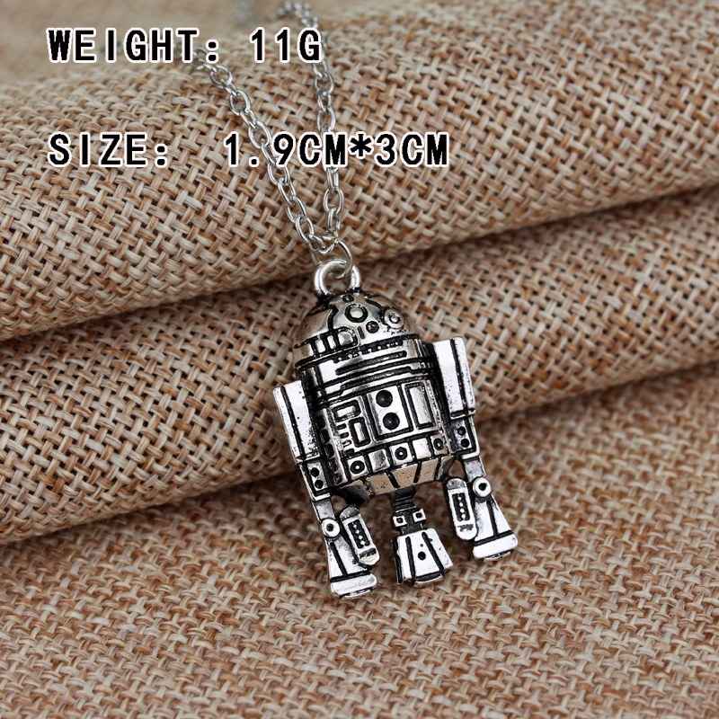 Star Wars R2D2 robot Necklace/