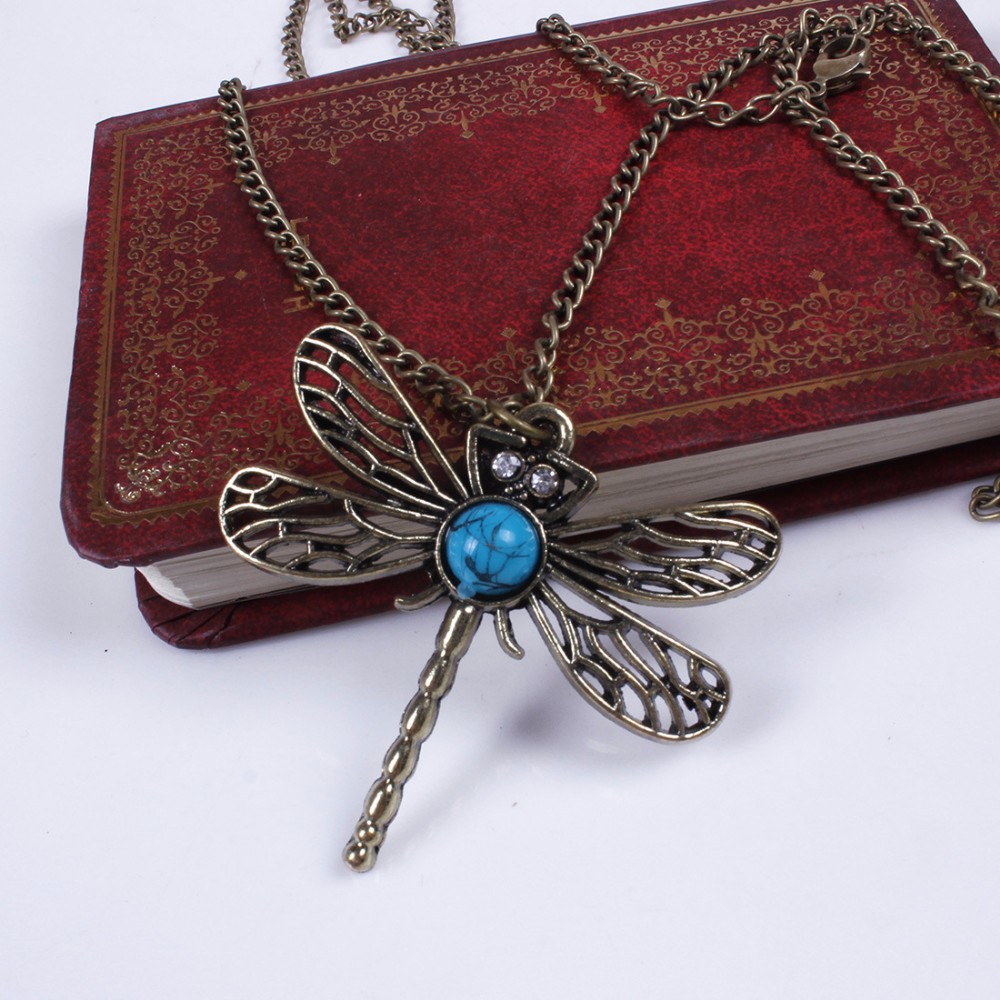 Game Of Thrones Necklace Song Of Ice And Fire Sansa Stark Vintage Dragonfly Pendant Necklace/