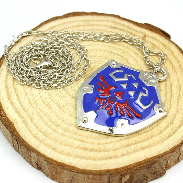 The Legend of Zelda Shield Matel Necklace