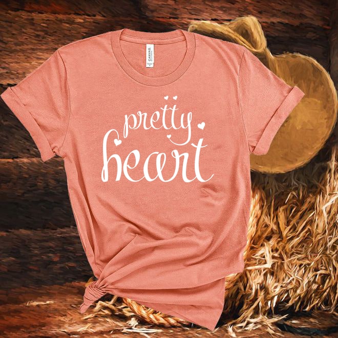 Parker McCollum country lyrics T Shirt Pretty Heart T-Shirt