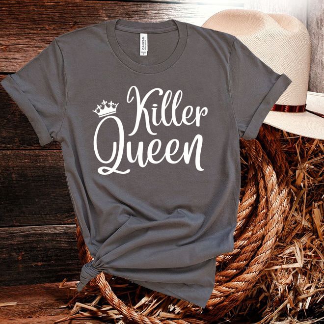 Queen Band,Killer,Music Inspired,Freddie Mercury Tshirt/