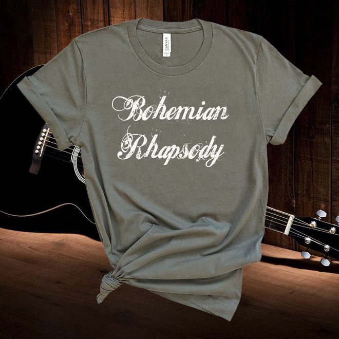 Queen,Music Inspired T Shirt,Bohemian Rhapsody T-shirt