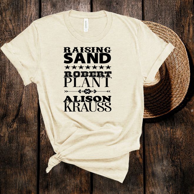 Alison Krauss and Robert Plant,Country music tshirt