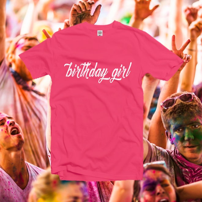 Birthday Girl Shirt,Party T-Shirt,Happy Birthday Shirt, Birthday Gift tshirt/