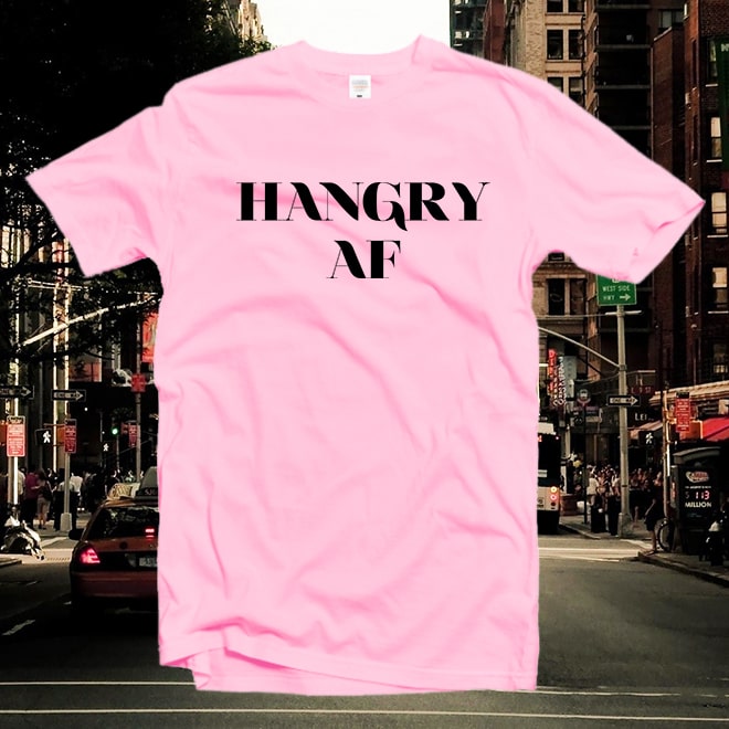 Hangry Af Tshirt,Carb Queen,feminist shirt,Funny Quote shirt,Foodie Tee/
