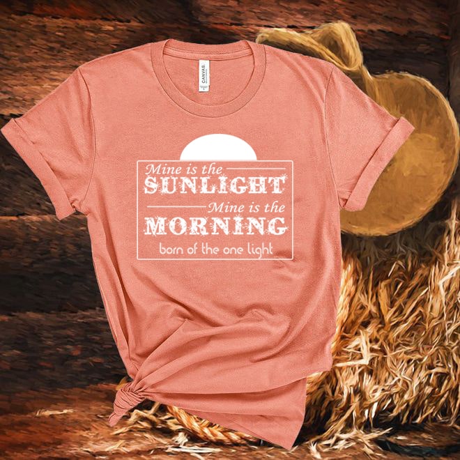 Cat Stevens Song Lyrics T shirt ,Morning Has Broken T shirt