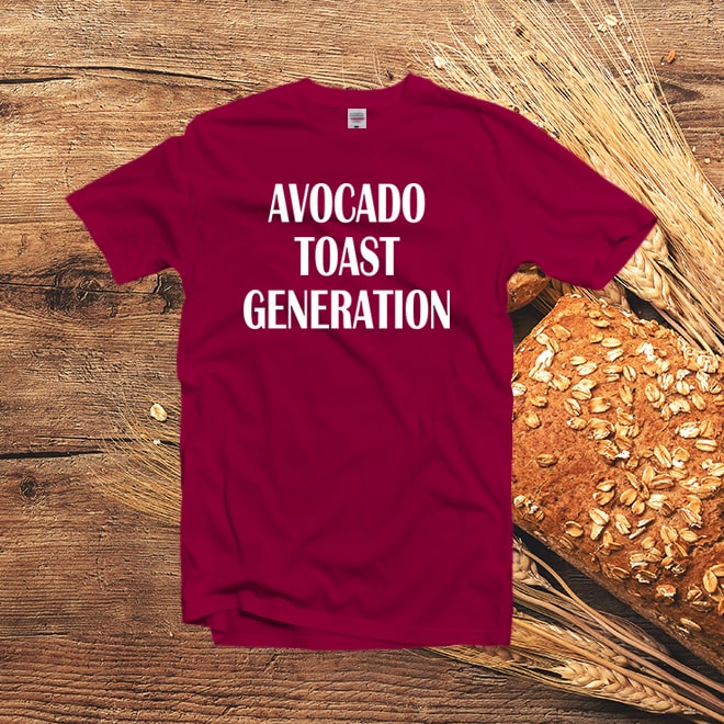 Avocado Toast Generation Shirt,Brunch Tshirt,Vegan Shirt