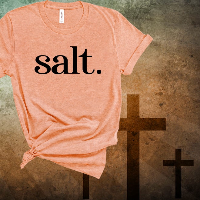 Salt Shirt,Christian T-Shirt,Christianity Shirt,Book of Matthew Tee