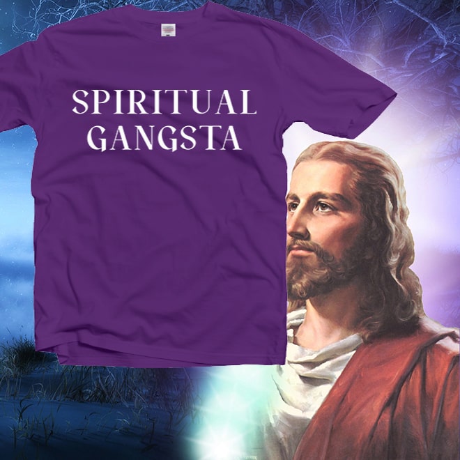 Spiritual Gangsta Shirt,Grateful Shirt,Be Thankful,Christian tshirt