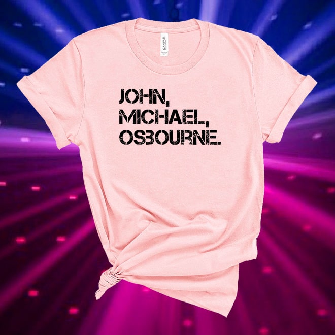 John Michael Osbourne,Music Line Up  Tshirt
