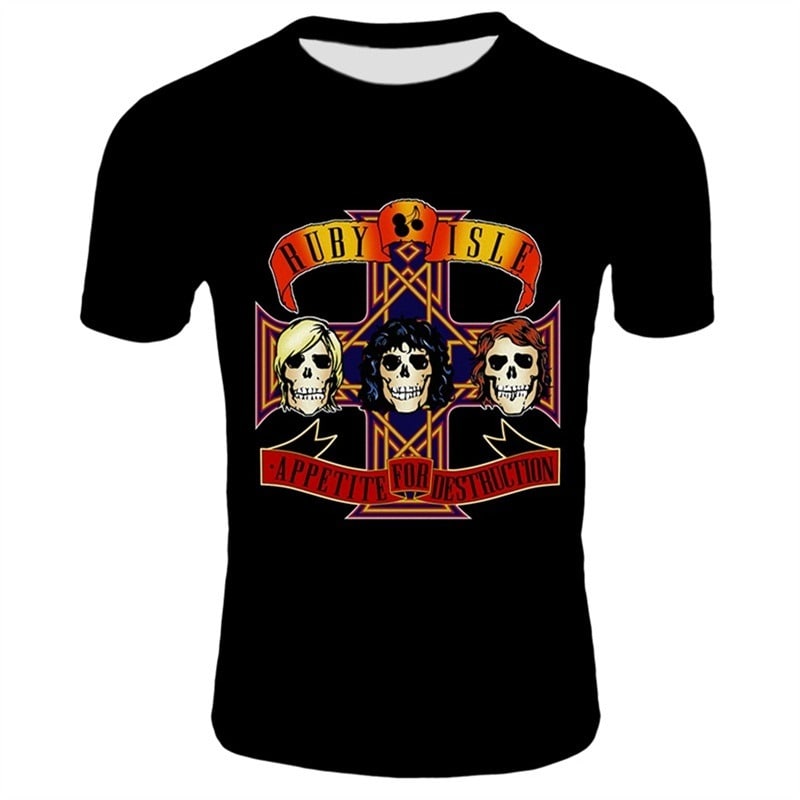 Guns N Roses,Rock,Yesterdays Tshirt/