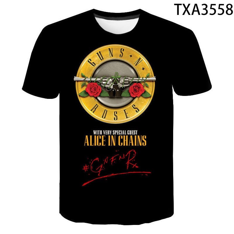 Guns N Roses,Rock Tshirt/