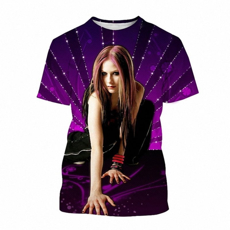 Avril Lavigne,Pop punk , pop rock,alternative rock,Complicated Tshirt/
