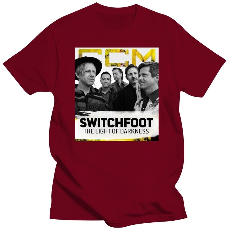 Switchfoot,Alternative Rock,Post Grunge Hard Rock,Christian Rock,red Tshirt