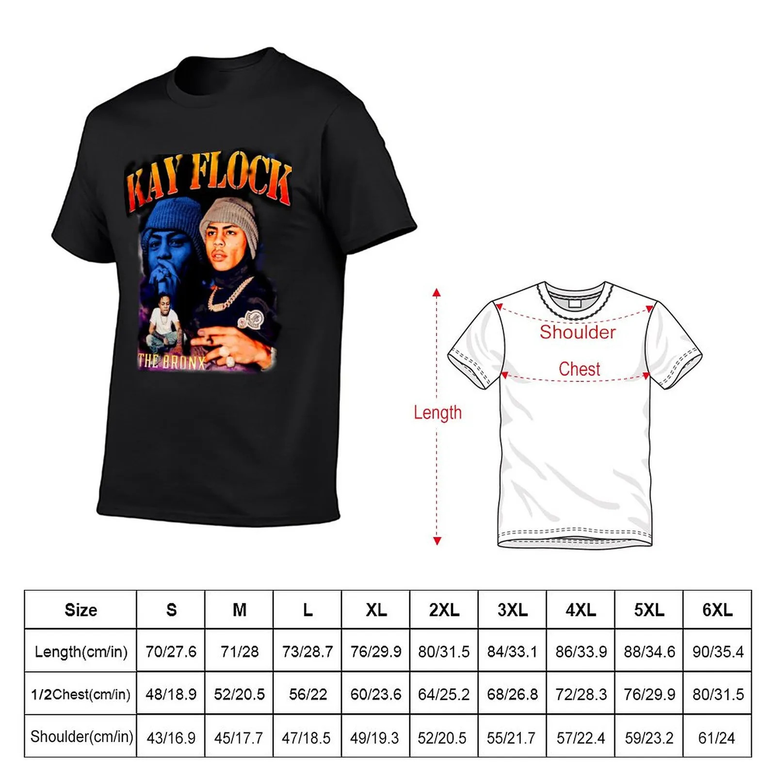 Kay Flock ,Rap T shirt/