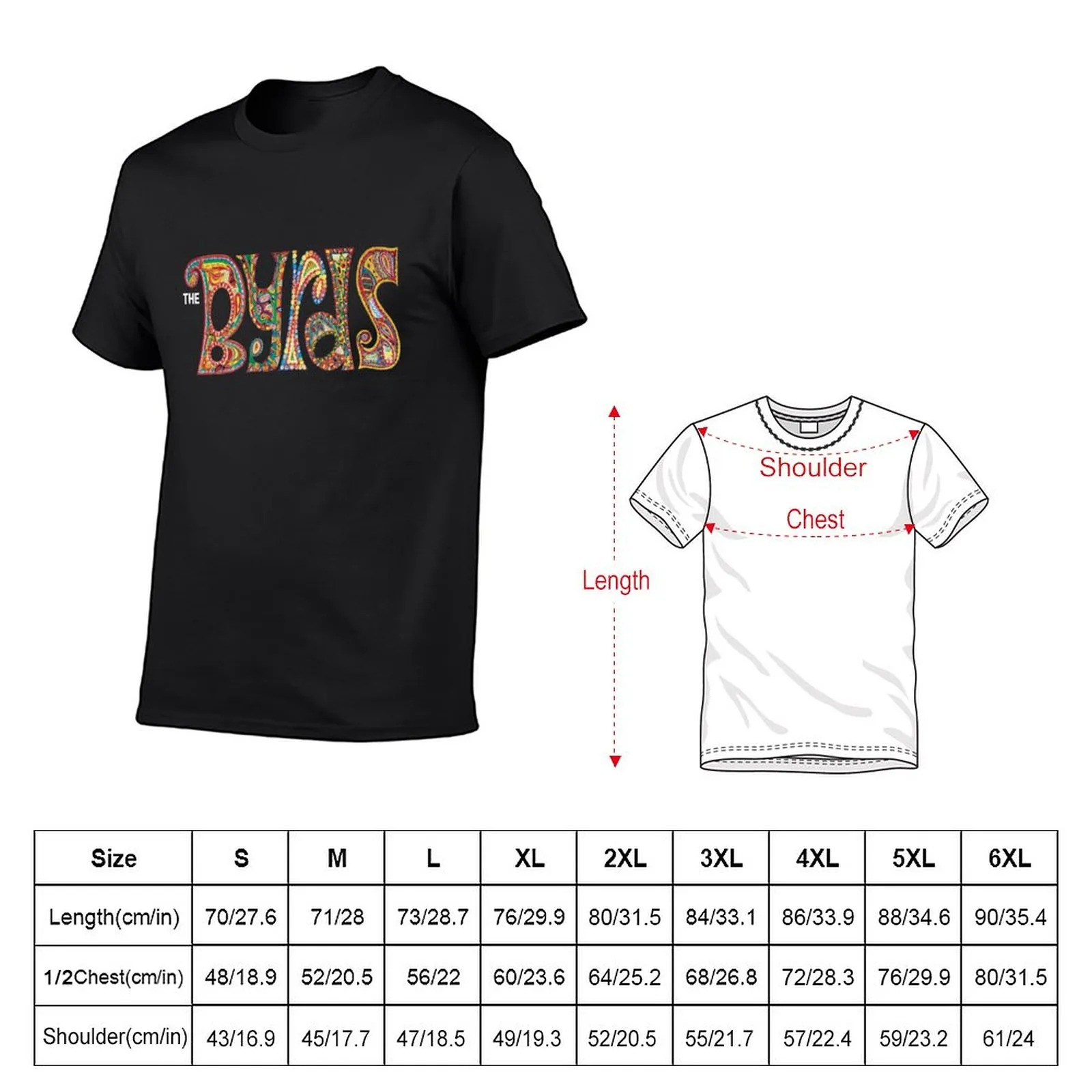 The Byrds, Metal, Rock, Vintage, Band Pop T shirt