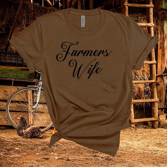 Farmers Wife,Country Music Tshirt/