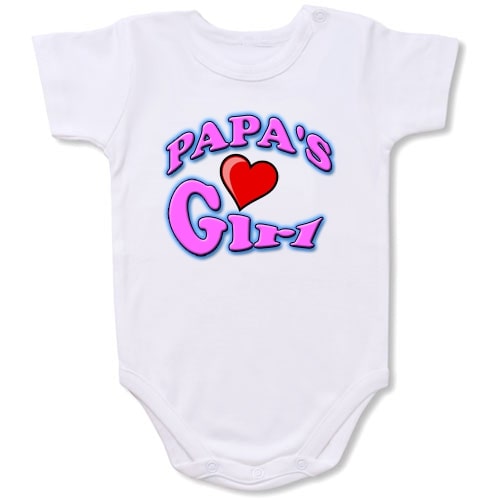 Pap’s Girl  Bodysuit Baby Slogan onesie
