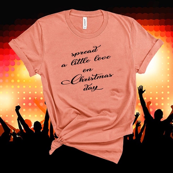 Destiny’s Child,Spread a Little Love on Christmas Day Song Lyrics T shirt/