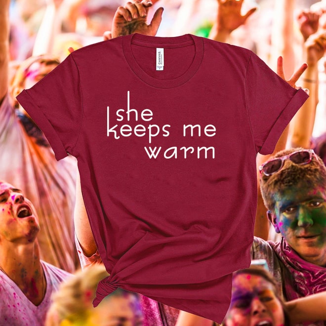 Mary Lambert,She Keeps Me Warm Song,Inspired Music,Festival Tshirt