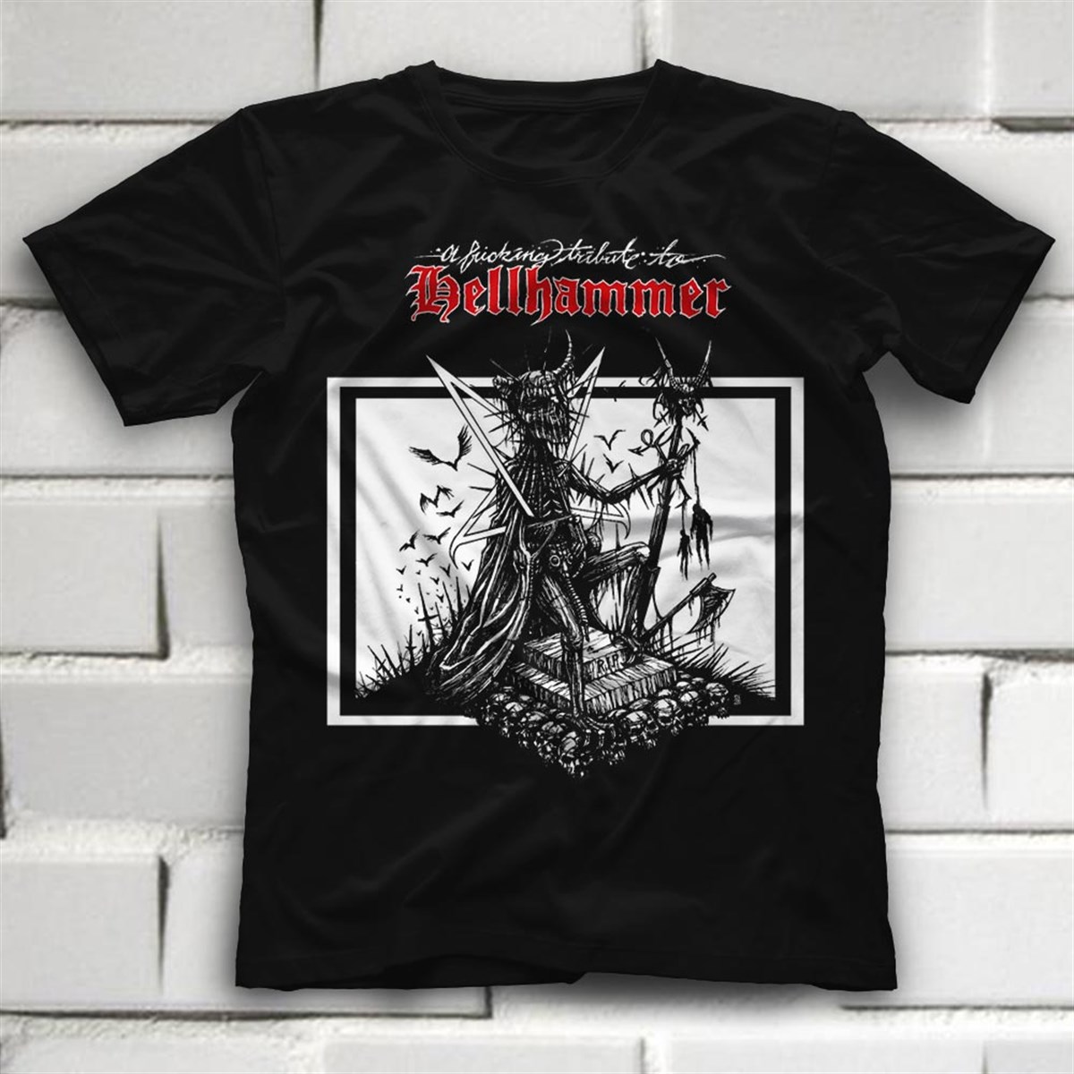 Hellhammer Swiss extreme metal Band T shirts