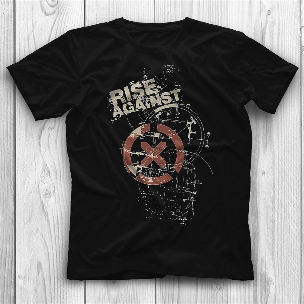 Rise Against T shirt, Music Band ,Unisex Tshirt  03/