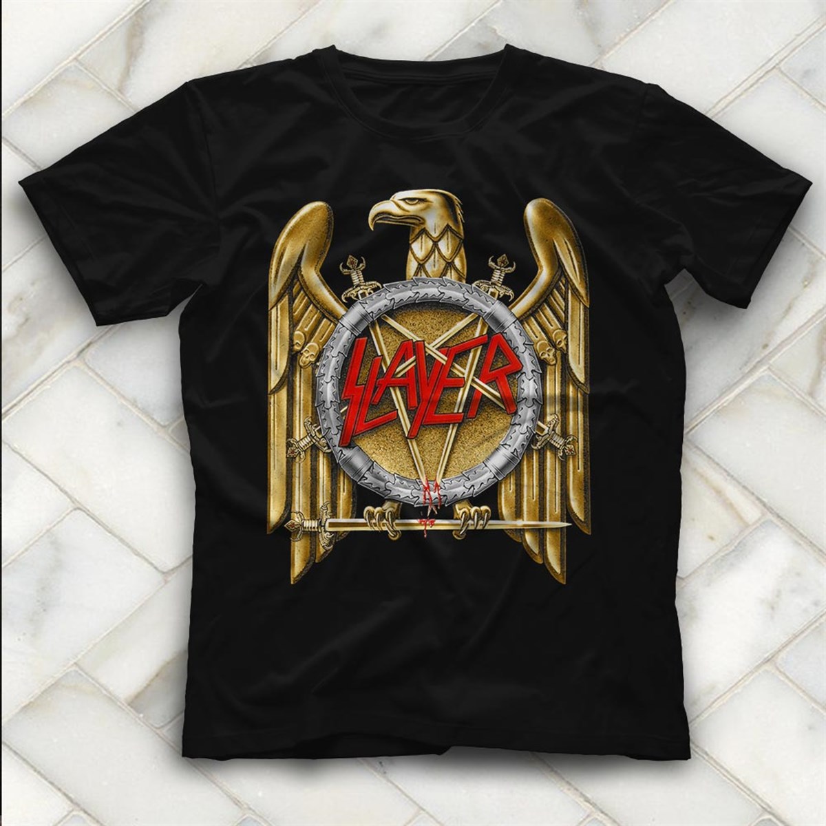 Slayer T shirt, Music Band ,Unisex Tshirt  12/