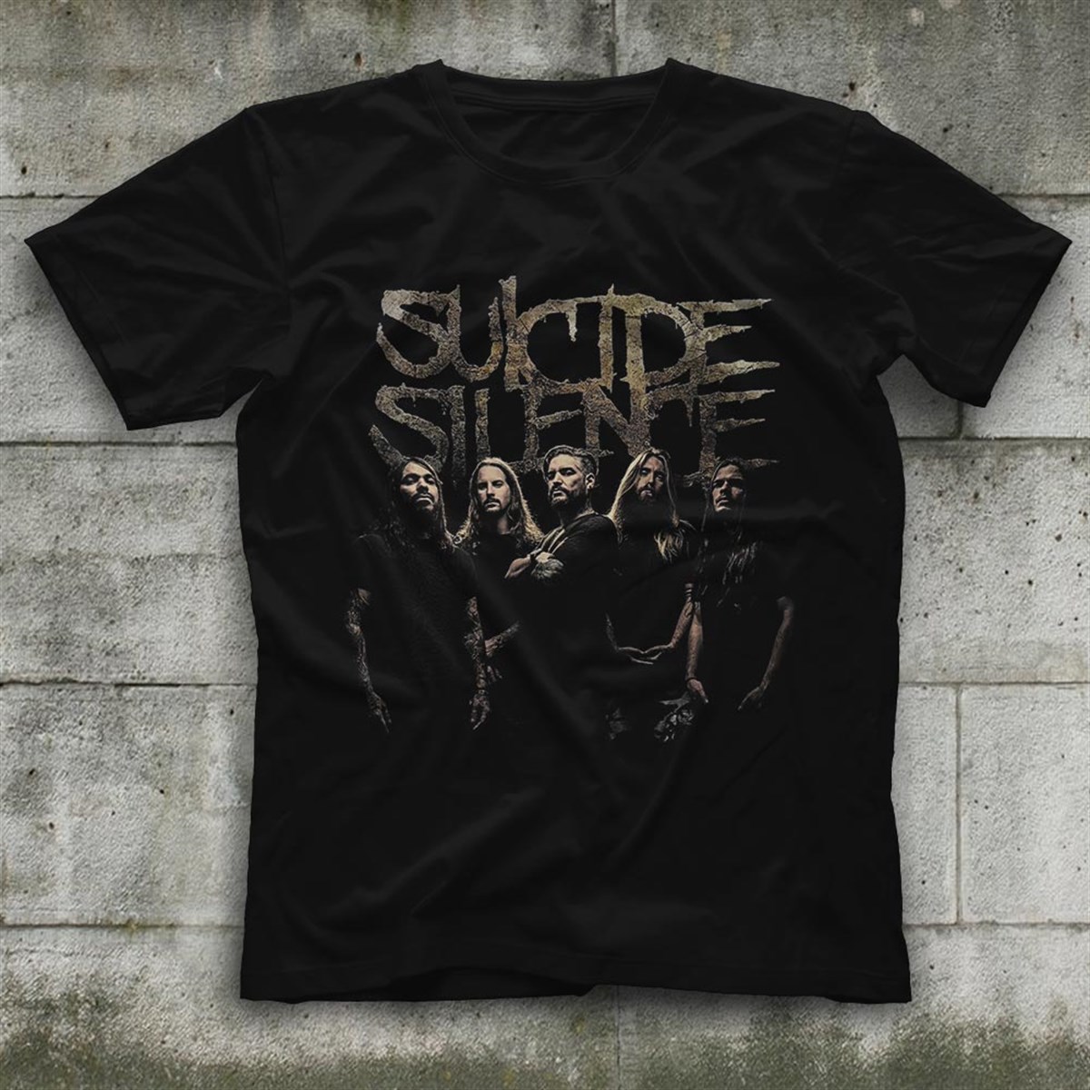 Suicide Silence T shirt, Music Band Tshirt 03/