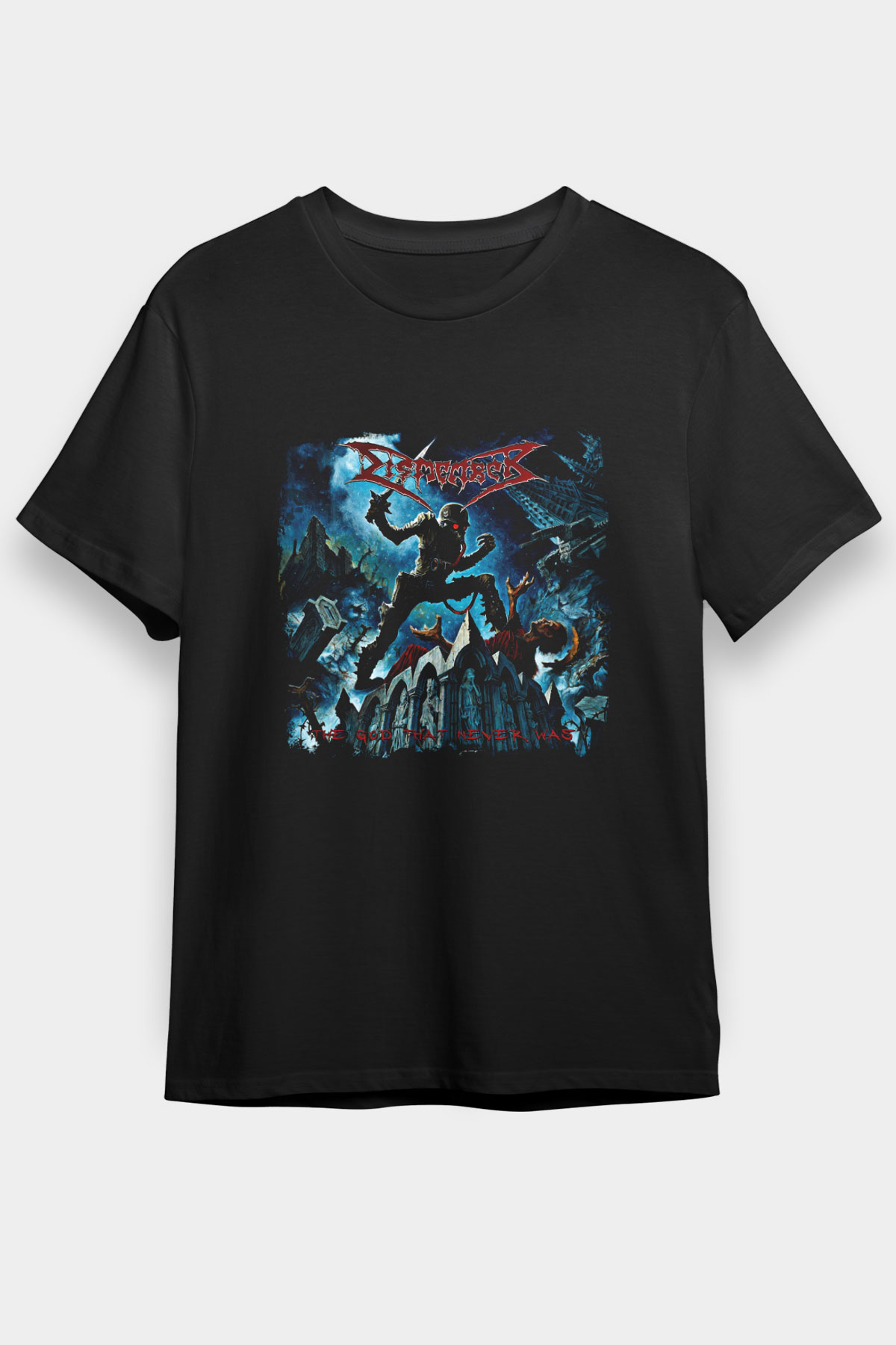 Dismember T shirt, Music Band ,Unisex Tshirt 06
