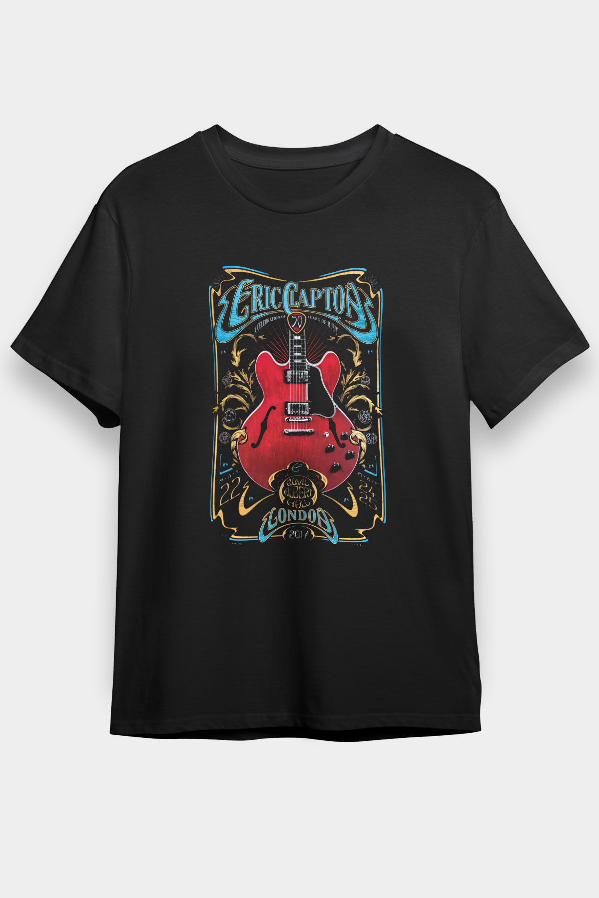 Eric Clapton T shirt, Music Band Tshirt   17/