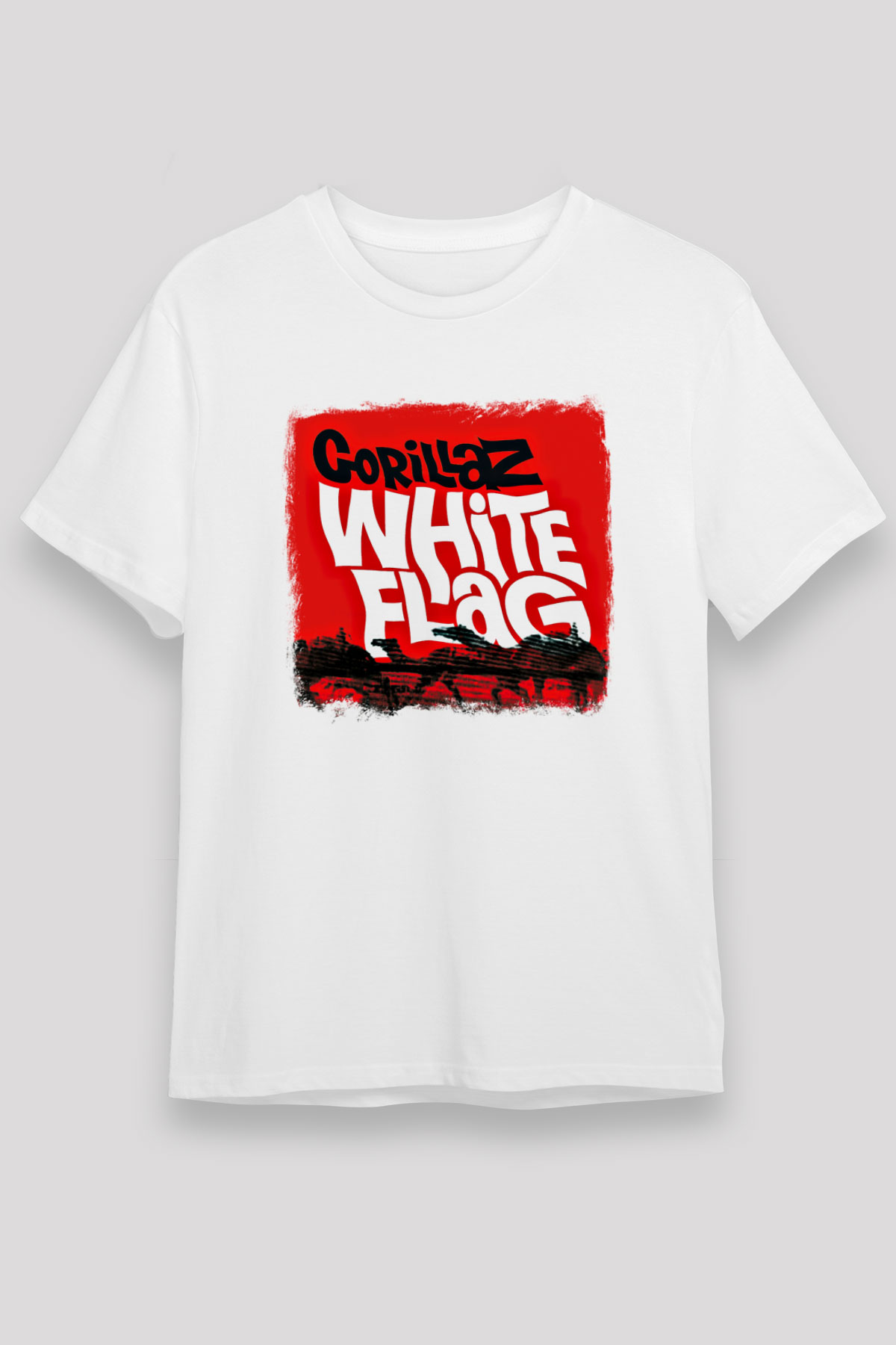 Gorillaz T shirt, Music Band ,Unisex Tshirt 05/