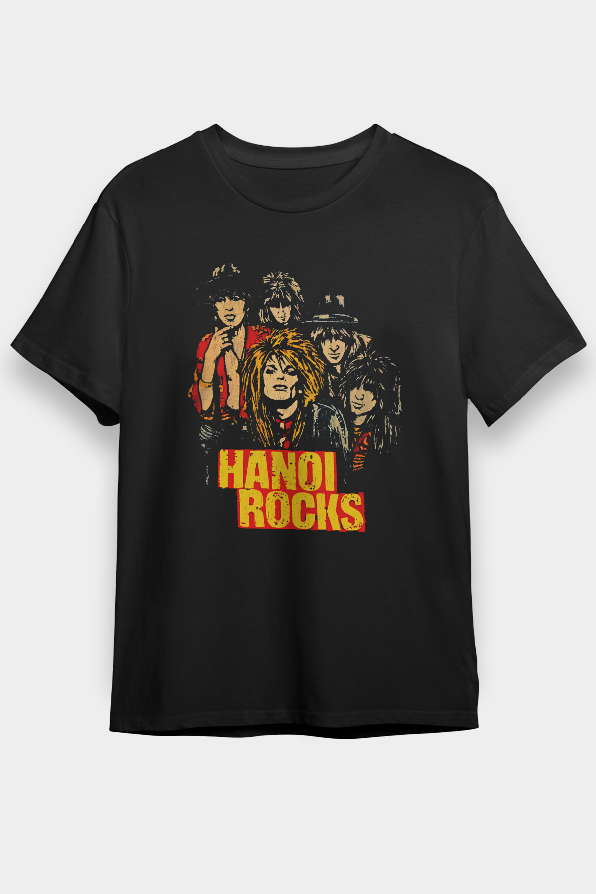 Hanoi Rocks T shirt, Music Band ,Unisex Tshirt 11/