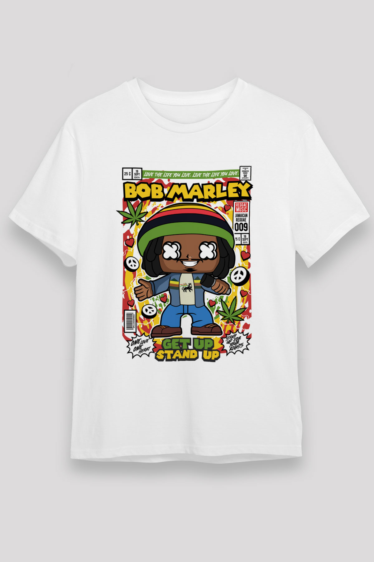 Bob Marley T shirt,Music Tshirt 08