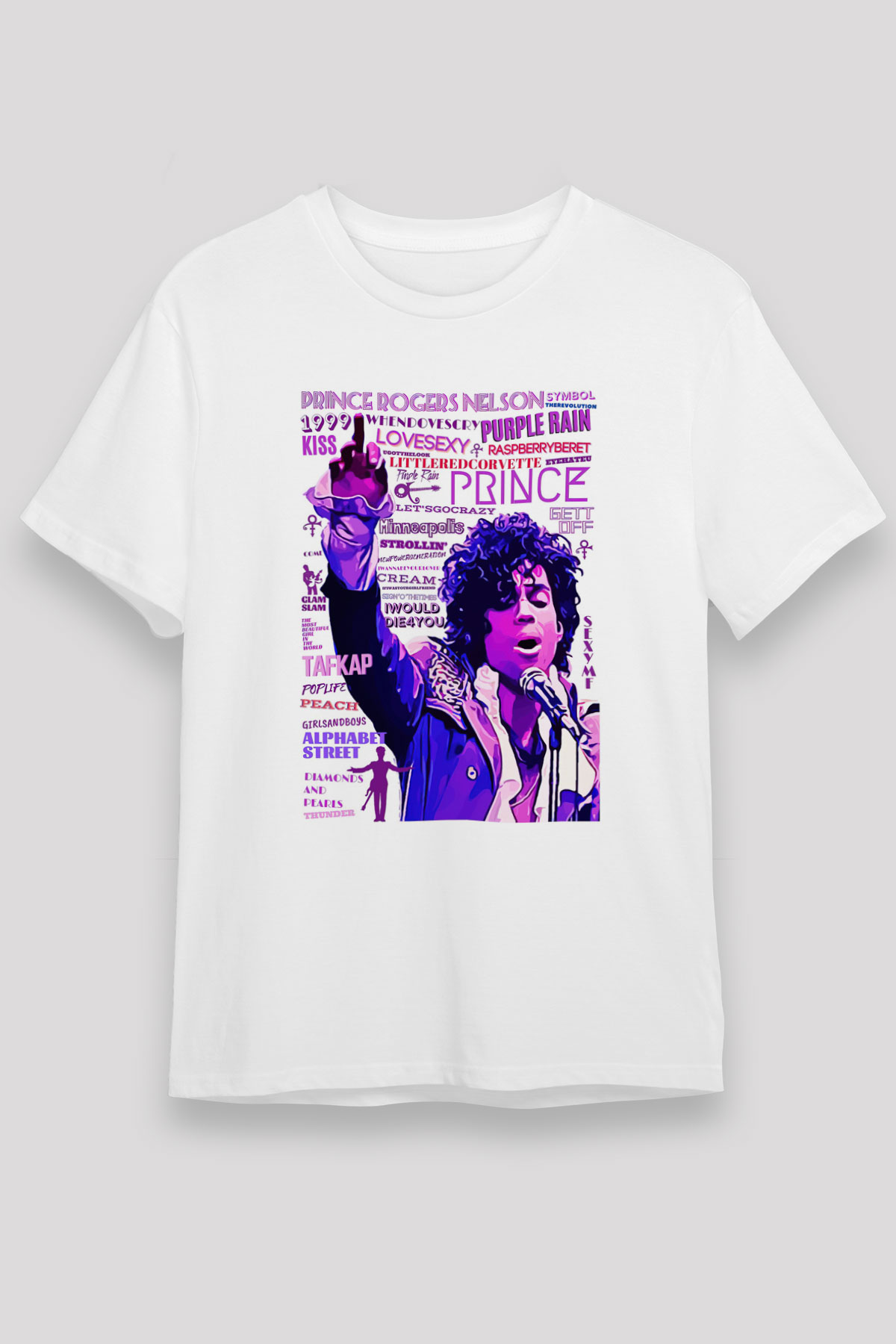 Prince T shirt,Music Band,Unisex Tshirt 05