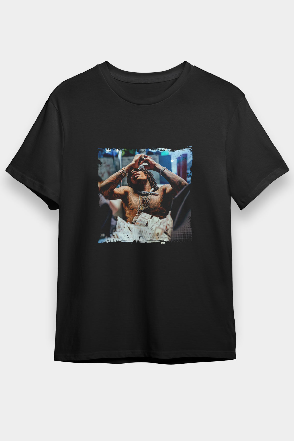 Wiz Khalifa T shirt,Hip Hop,Rap Tshirt 04