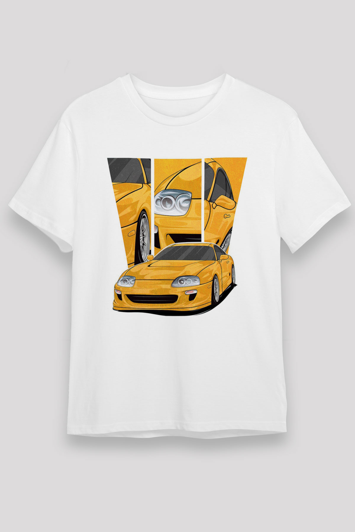 Toyota-supra Cars,Racing,Unisex,Tshirt 02