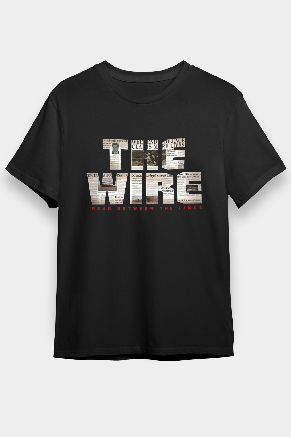 The Wire T shirt,Movie , Tv and Games Tshirt