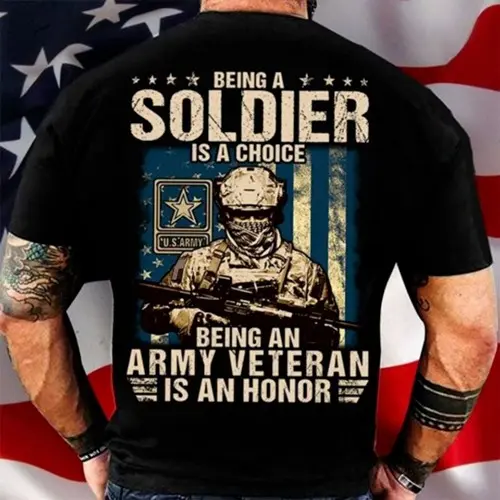 Choice is A Soldier  Tactical and Special Forces Tshirt/