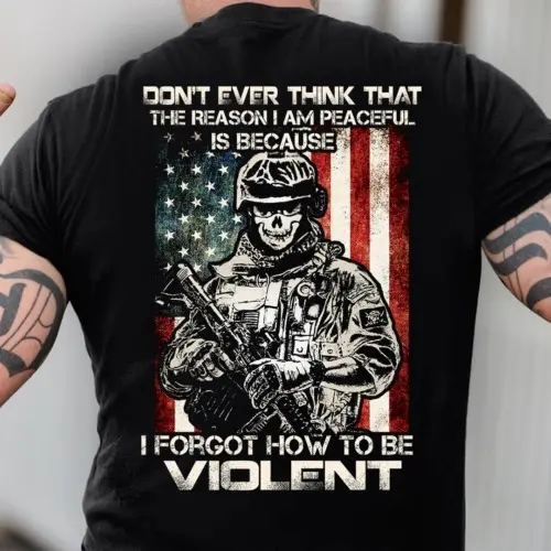 Violent  Tactical and Special Forces Tshirt