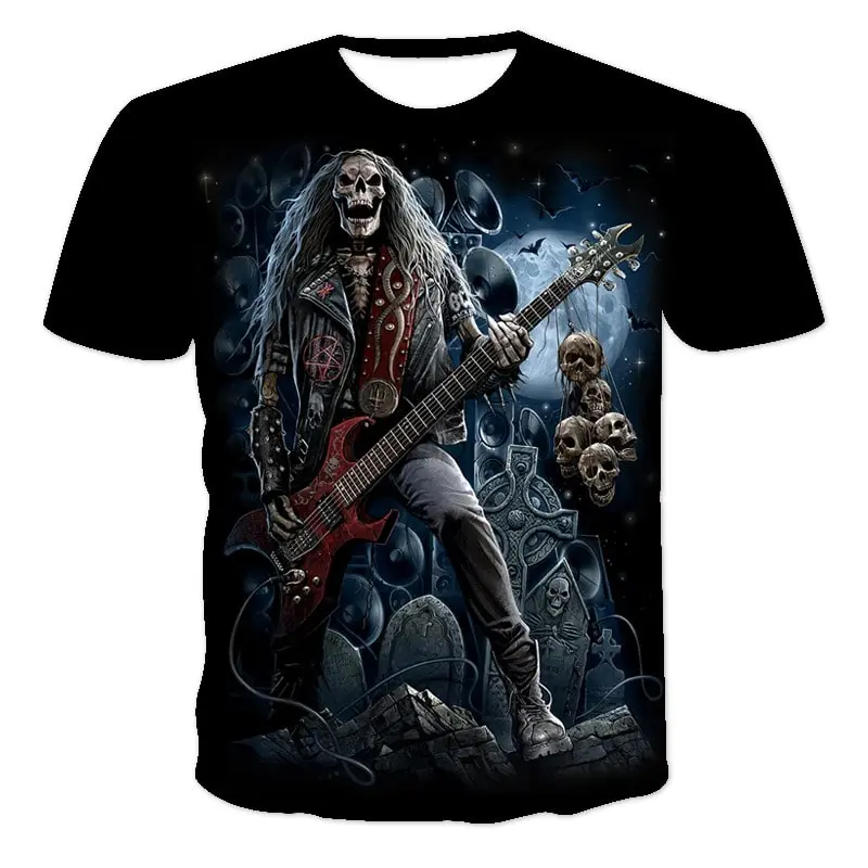 Grim Rocker,Gothic Tshirt/