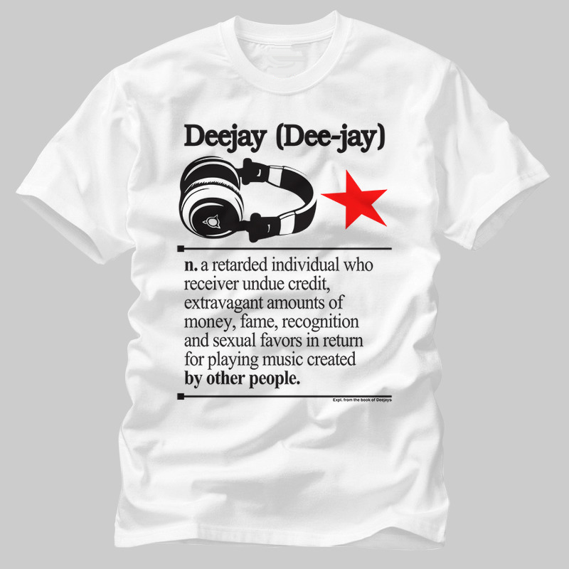 Dee-Jay,Music Tshirt