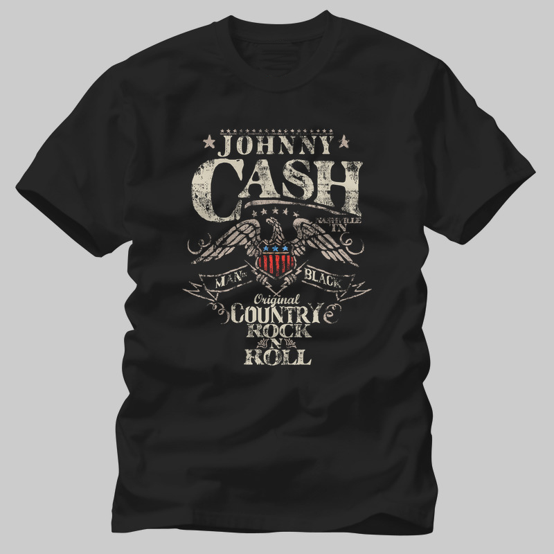 Johnny Cash,Rock N Roll Tshirt