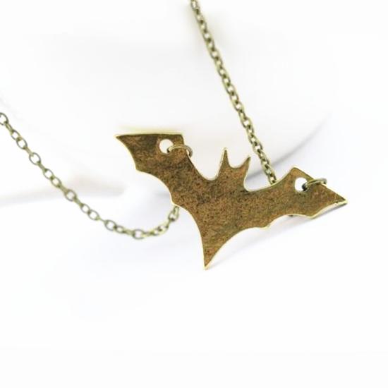 Bat Pendant Necklace/