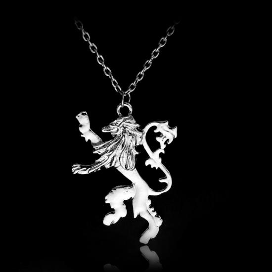 Game of Thrones Lannisters Pendant Silver necklace/