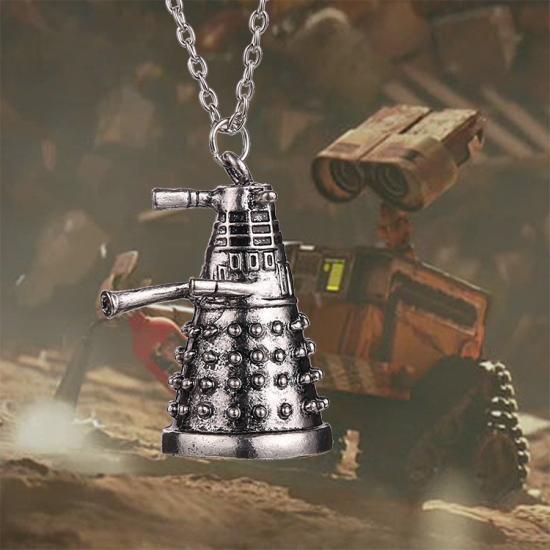 Doktor Who Dalek Robot Necklace/